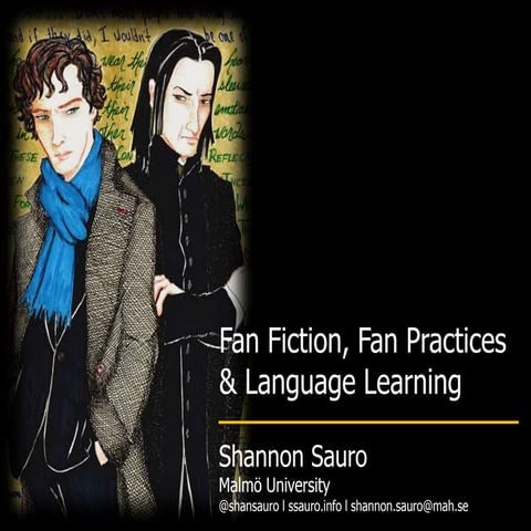 Fan Fiction, Fan Practices & Language Learning