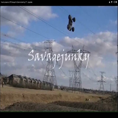 SavageJunky - How to prepare a HPI Savage for Extreme bashing 1/7 : Upgrades