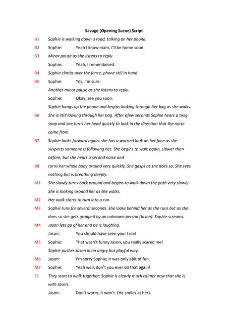 Savage script | PDF