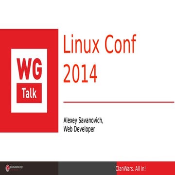 LinuxConf-2014