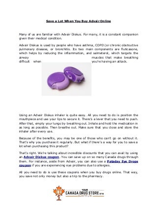 Advair Coupon