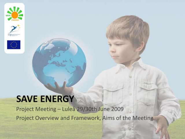SAVE ENERGY Project Overview