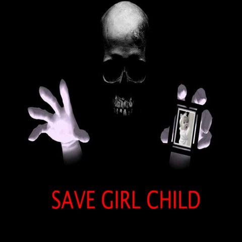 Save girl child   (beti bachao )