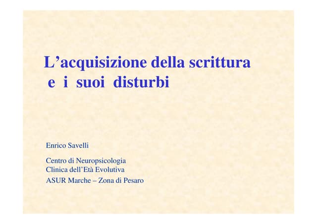 Savelli PPT
