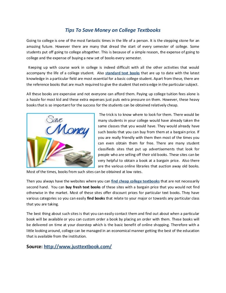 tips to save money