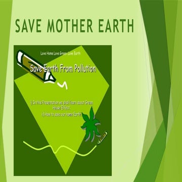 SAVE MOTHER EARTH hahahhahahahhahahah.pptx