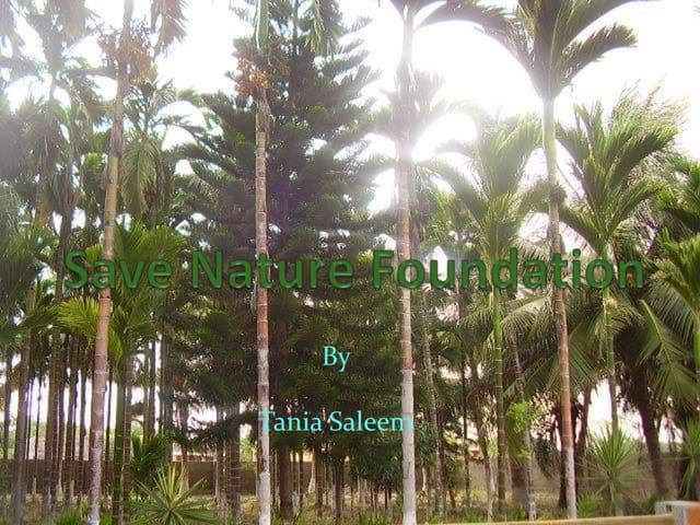 Save Nature Foundation