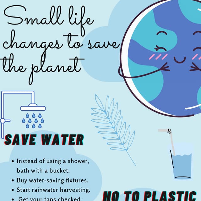 Save The Earth With Small Life Changes | PDF
