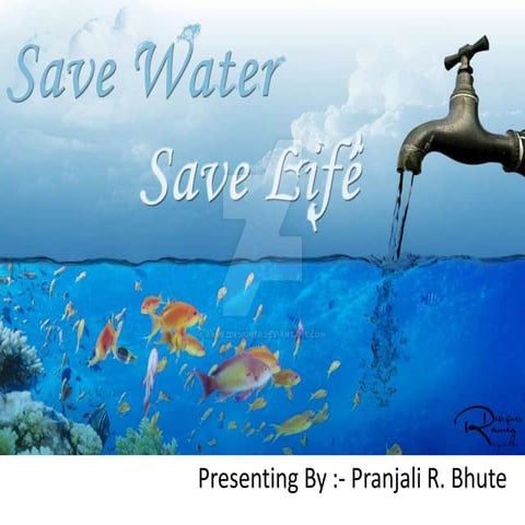 Save water