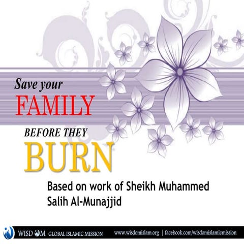 Save your family before they burn