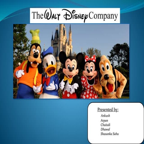 Saving disney case study | PPTX