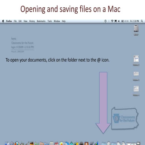 Saving On Macs