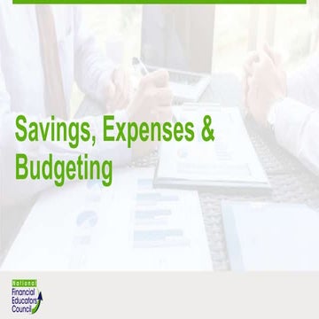 Savings, Expenses, and Budgeting.pptx