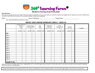 'worksheet' on SlideShare