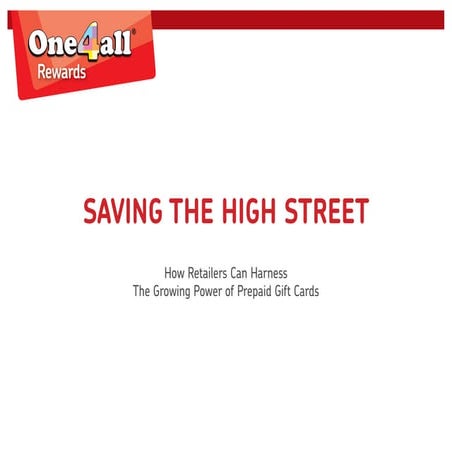 Saving the High Street Report 2015 - UK