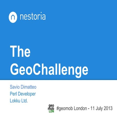 The Nestoria GeoChallenge