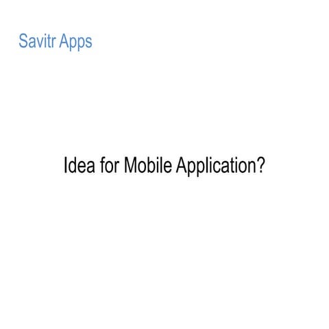 Savitr Apps