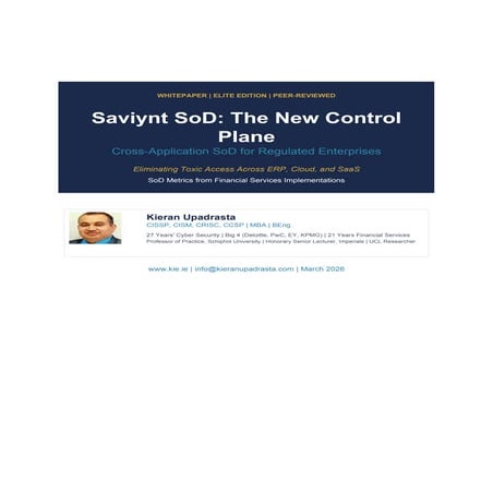 Segregation of Duties Solutions | PDF