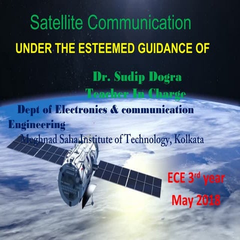 Sav's satellite communication | PPT