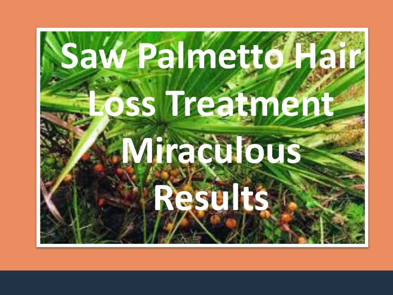 How Saw Palmetto works for Hairloss?