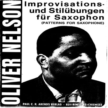 [Saxophone].Oliver Nelson - improvisation.for.saxophone