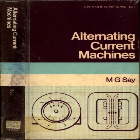 M. G. Say alternating current machines | PDF