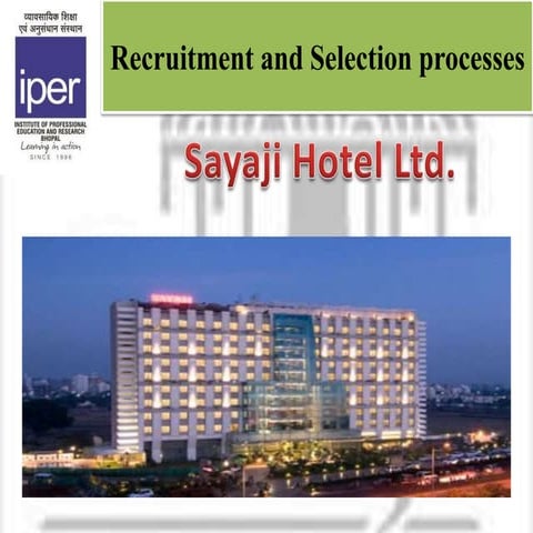 Sayaji hotels.