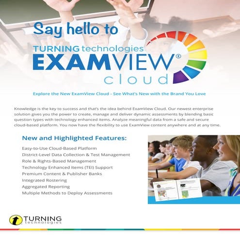 Say hello to examview cloud
