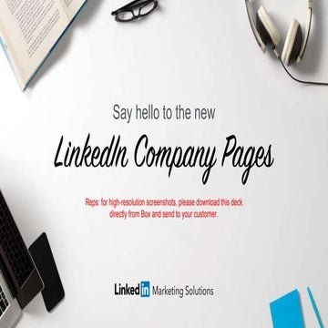 Say hello to the new company pages