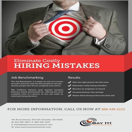 Eliminate Costly Hiring Mistakes
