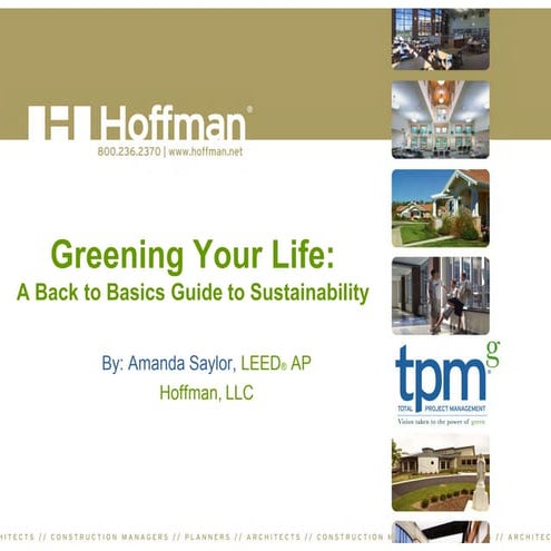 Greening Your Life