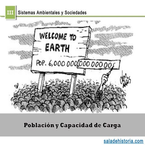 Población y Capacidad de Carga
