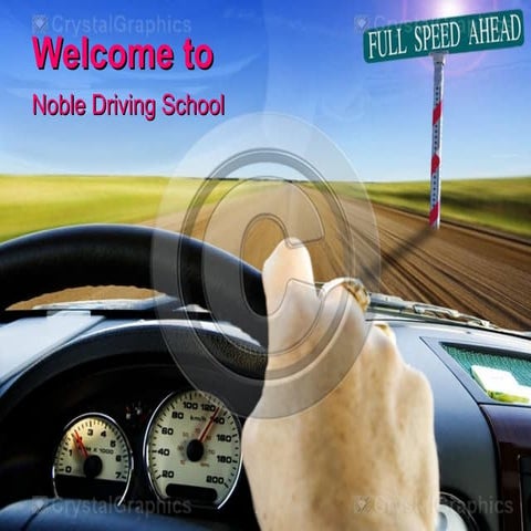 Manual driving lesson | PPTX