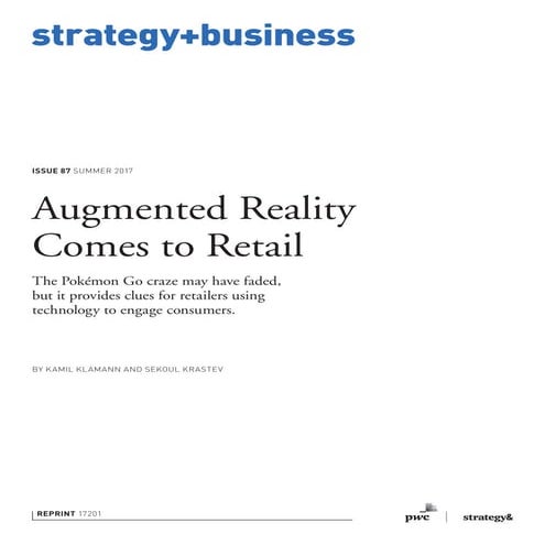 Why Augmented Reality Will Be the Next Revolution in Retail