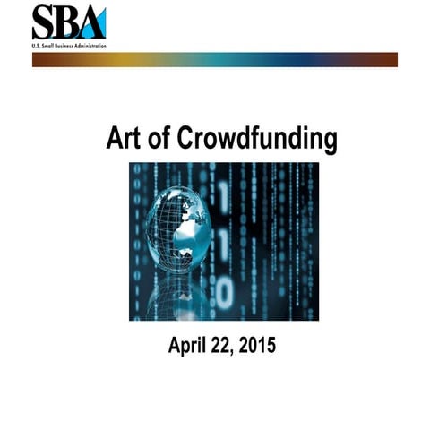 Crowdsource Noon Knowledge SBA Session, April 22, 2015