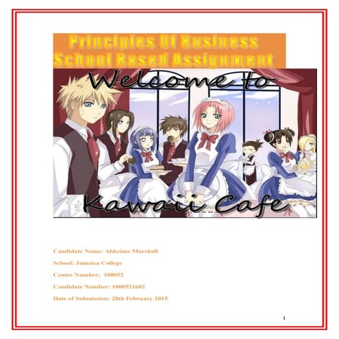 Principle Of Business SBA