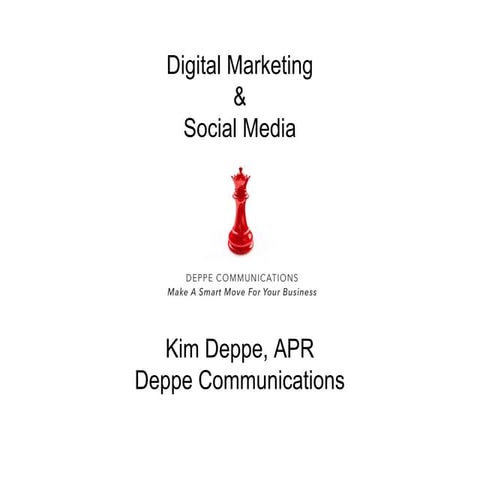 Digital Marketing & Social Media