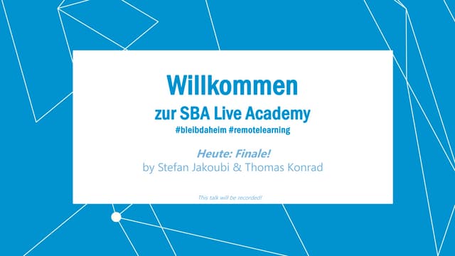 SBA Live Academy - "BIG BANG!" Highlights & key takeaways of 24 security talks