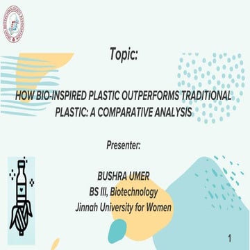 How Bio-inspired Plastic Outperforms Traditional Plastic: A Comparative Analysis