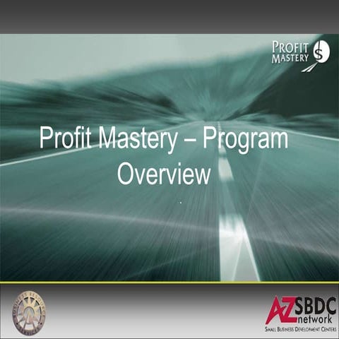 Sbdc profit mastery brown bag