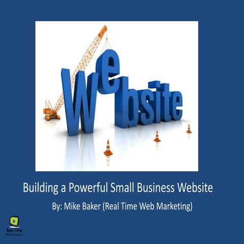 Building a Powerful Small Business Website