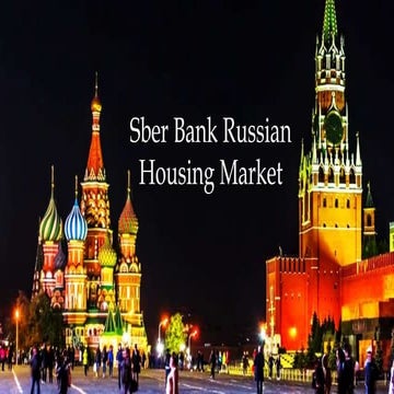 Sber bank russian housing market