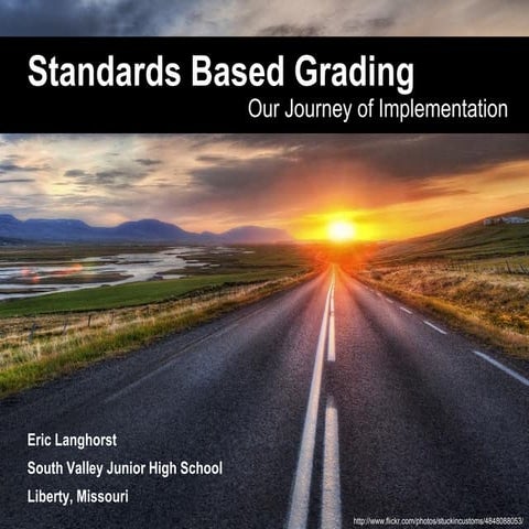 Standards Based Grading