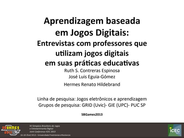 Aprendizagem baseada em Jogos Digi...