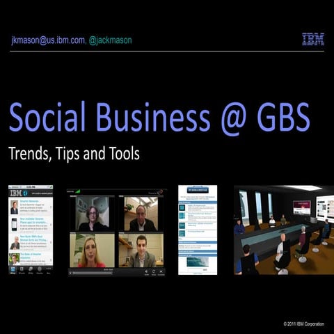 Social Business @ IBM Global Business Services