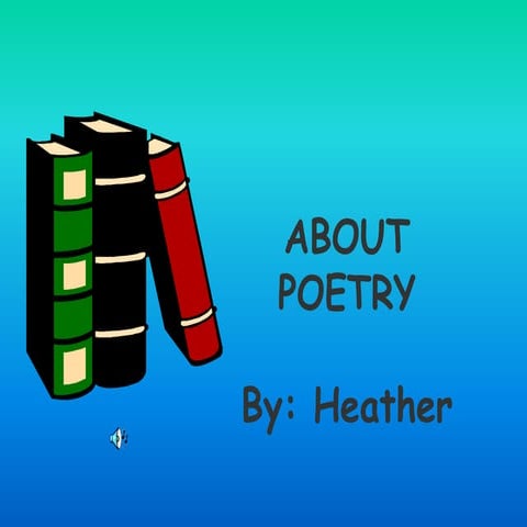 About Poetry