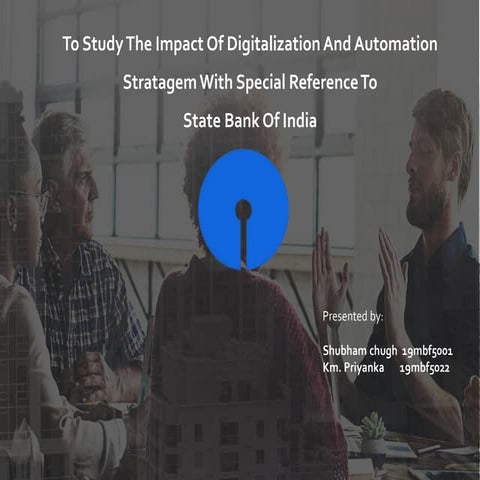 Sbi case study presentation
