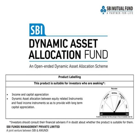 SBI Dynamic Asset Allocation Fund: A Hybrid Mutual Fund Scheme - Aug 16