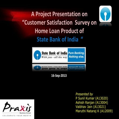 SBI Home Loan Customer Perception Survey