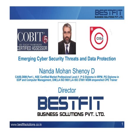 Senior Management Awareness presetnation